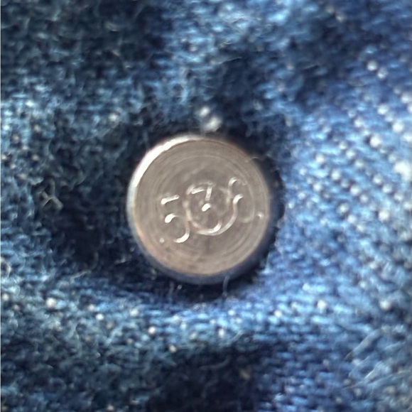 Vintage 70's Levi's Orange Tab 536 Boot Cut Dark Wash Jeans 40x30 - Picture 4 of 13